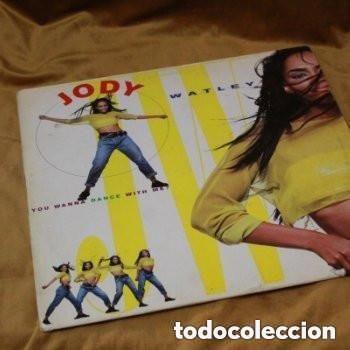 Discos de vinilo: Jody Watley, You wanna dance with me. LP. MCA Records, 1989. Edici&oacute;n Alemania.