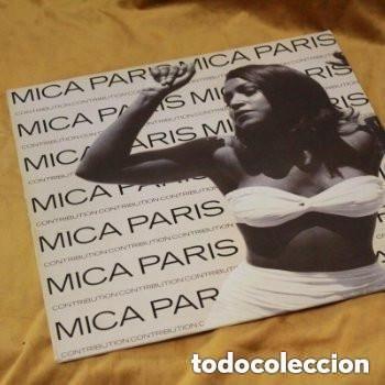 Discos de vinilo: Mica Paris, Contribution. LP. BMG Ariola, 1990. Edici&oacute;n Espa&ntilde;ola.