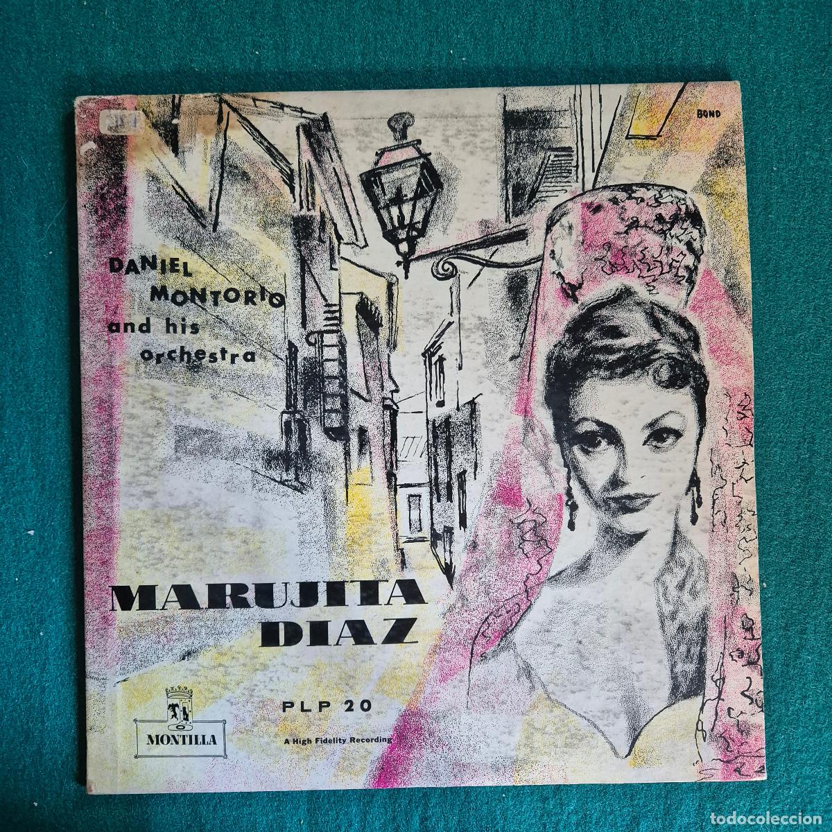 Discos de vinilo: Marujita Diaz, Daniel Montorio and his orchestra &lrm;&ndash; Marujita Diaz 10&rdquo; LP