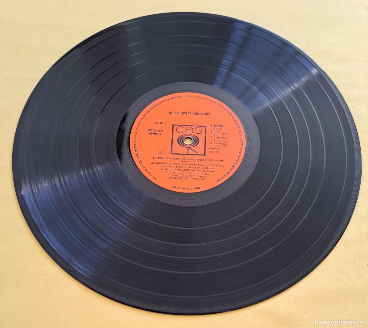 Discos de vinilo: BLOOD, SWEAT AND TEARS - BLOOD, SWEAT AND TEARS (SOLO DISCO) - CBS &ndash; S-63504 - UK 1969