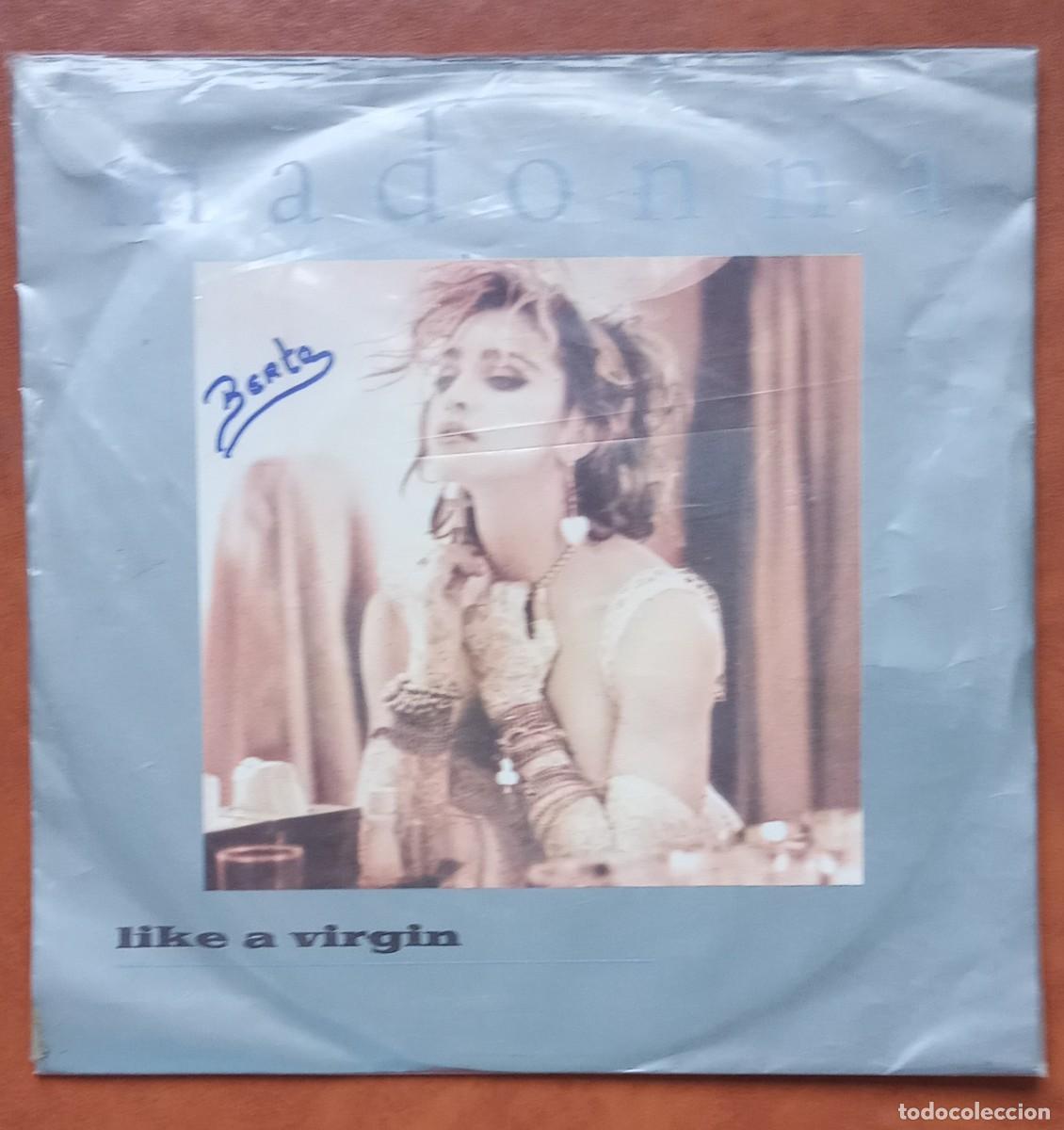 Discos de vinilo: Madonna. Like a Virgin. Stay. Vinil