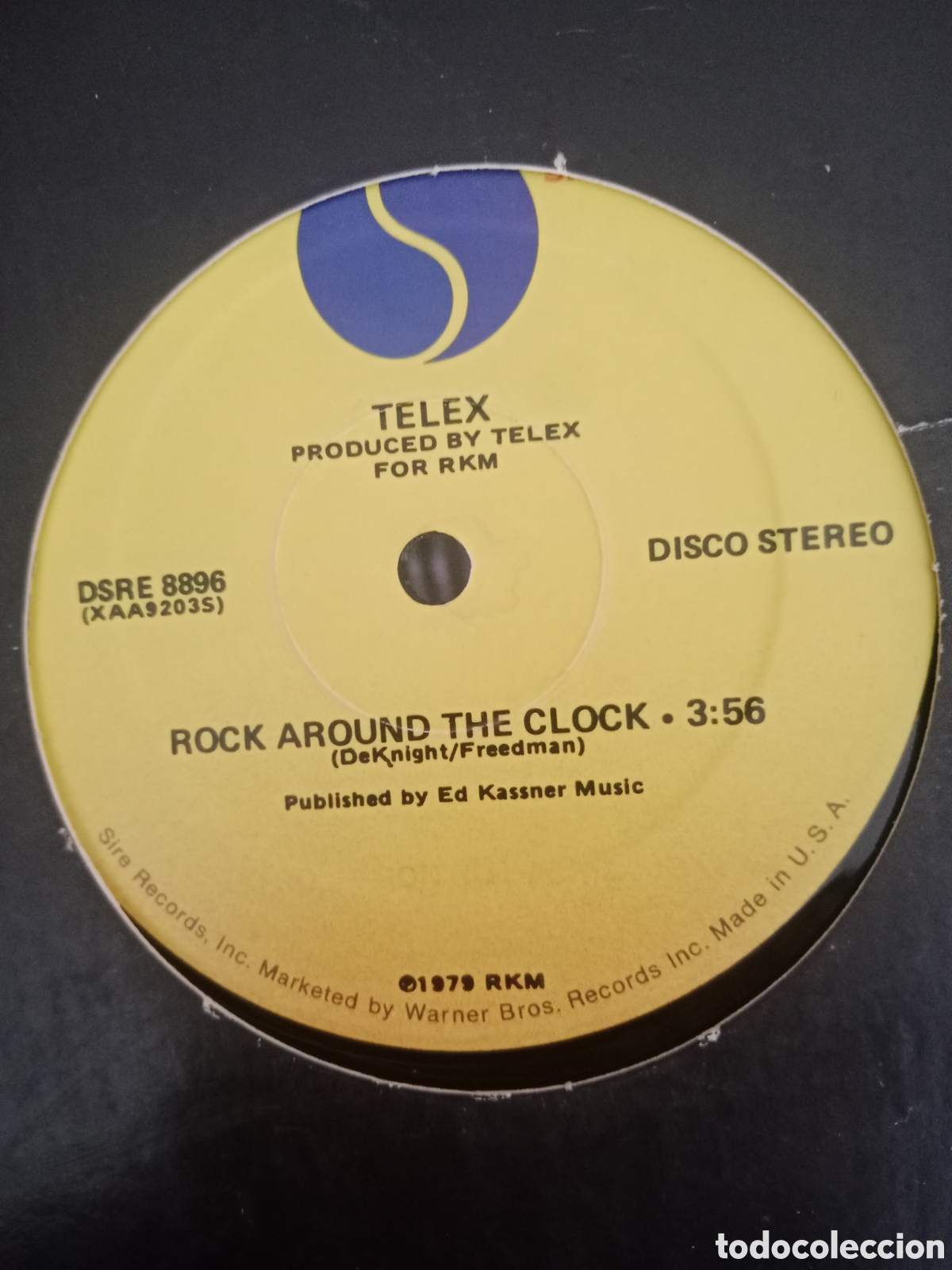 Discos de vinilo: T&eacute;lex - Moskow diskow 12&rdquo; Maxi - Foto 3