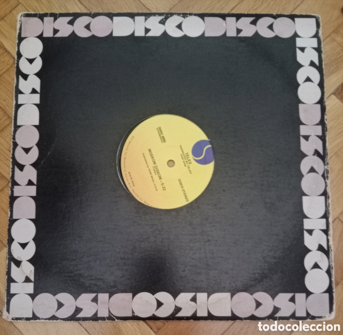 Discos de vinilo: T&eacute;lex - Moskow diskow 12&rdquo; Maxi