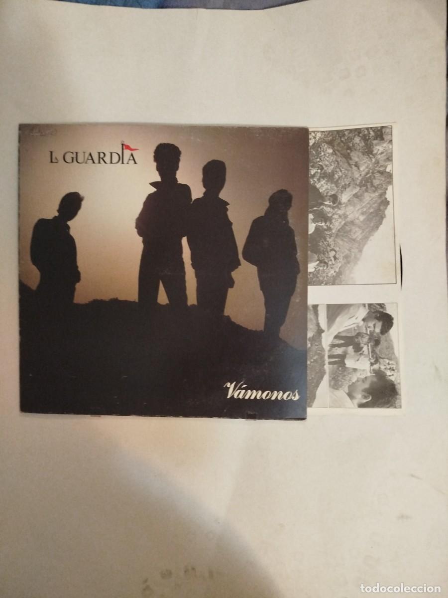 Discos de vinilo: La guardia, v&aacute;monos.