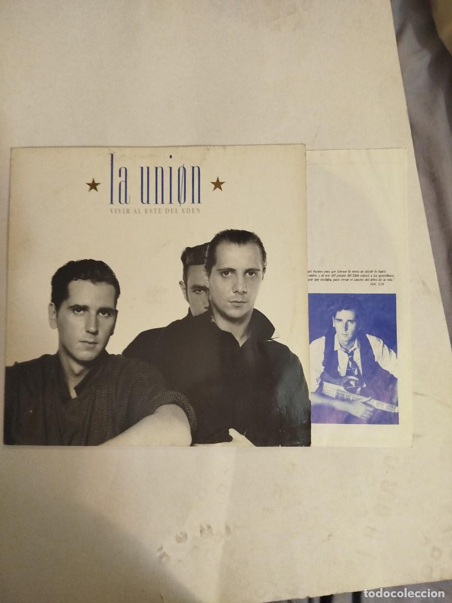 Discos de vinilo: La uni&oacute;n, vivir al este del Ed&eacute;n