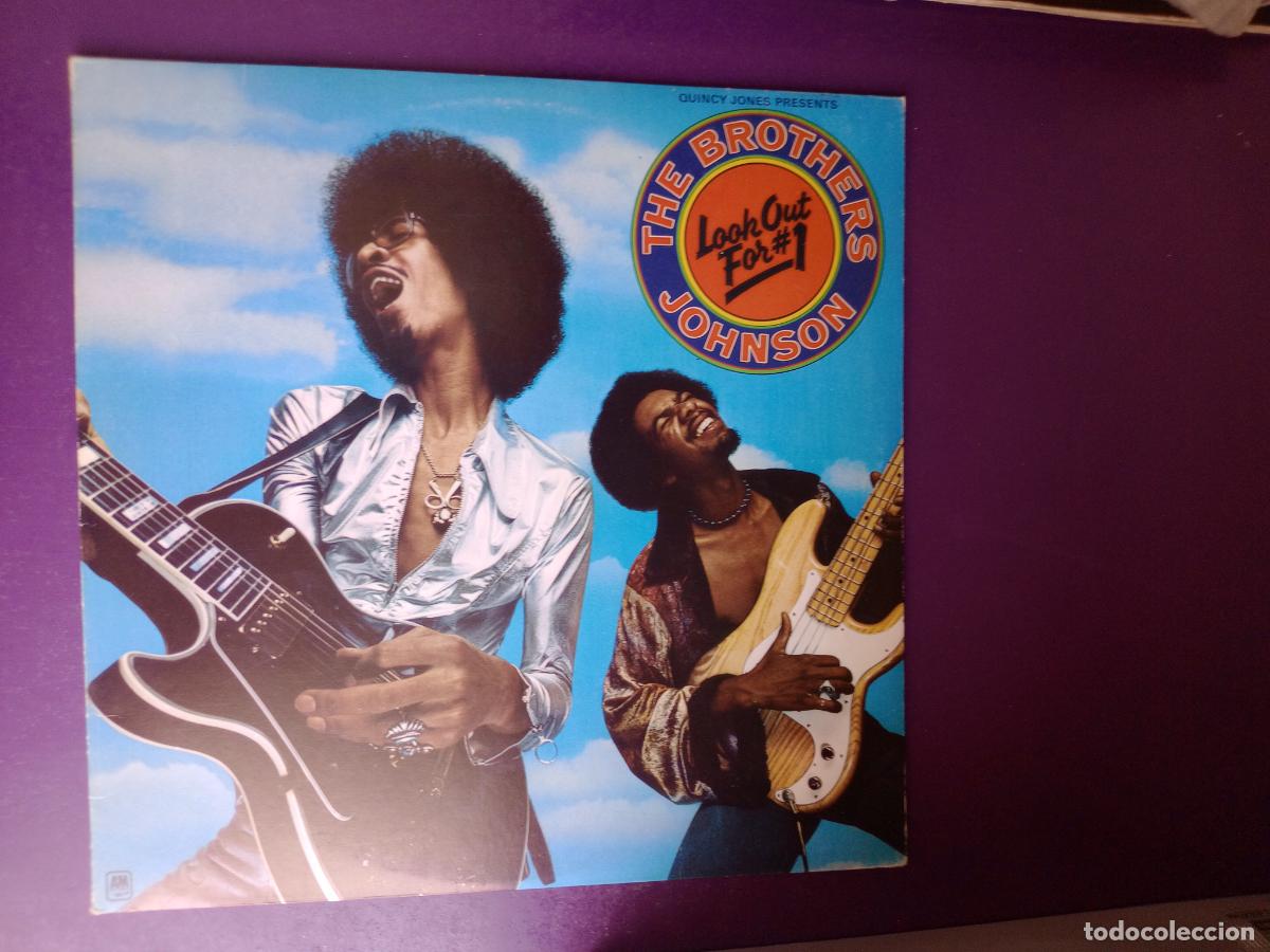 Discos de vinilo: The Brothers Johnson &ndash; Look Out For 1 - LP A&M 1976 - SIN USO - FUNK SOUL DISCO