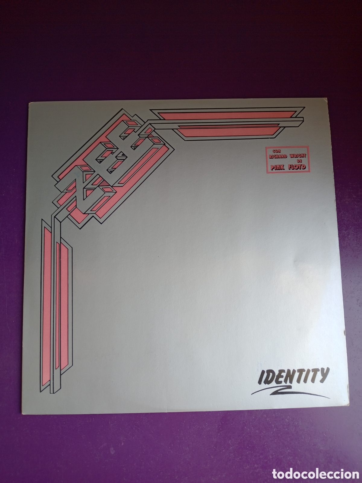 Discos de vinilo: Zee &ndash; Identity - LP HARVEST 1984 - SIN USO - DISCO POP - RICHARD WRIGHT. PINK FLOYD - ELECTRONICA
