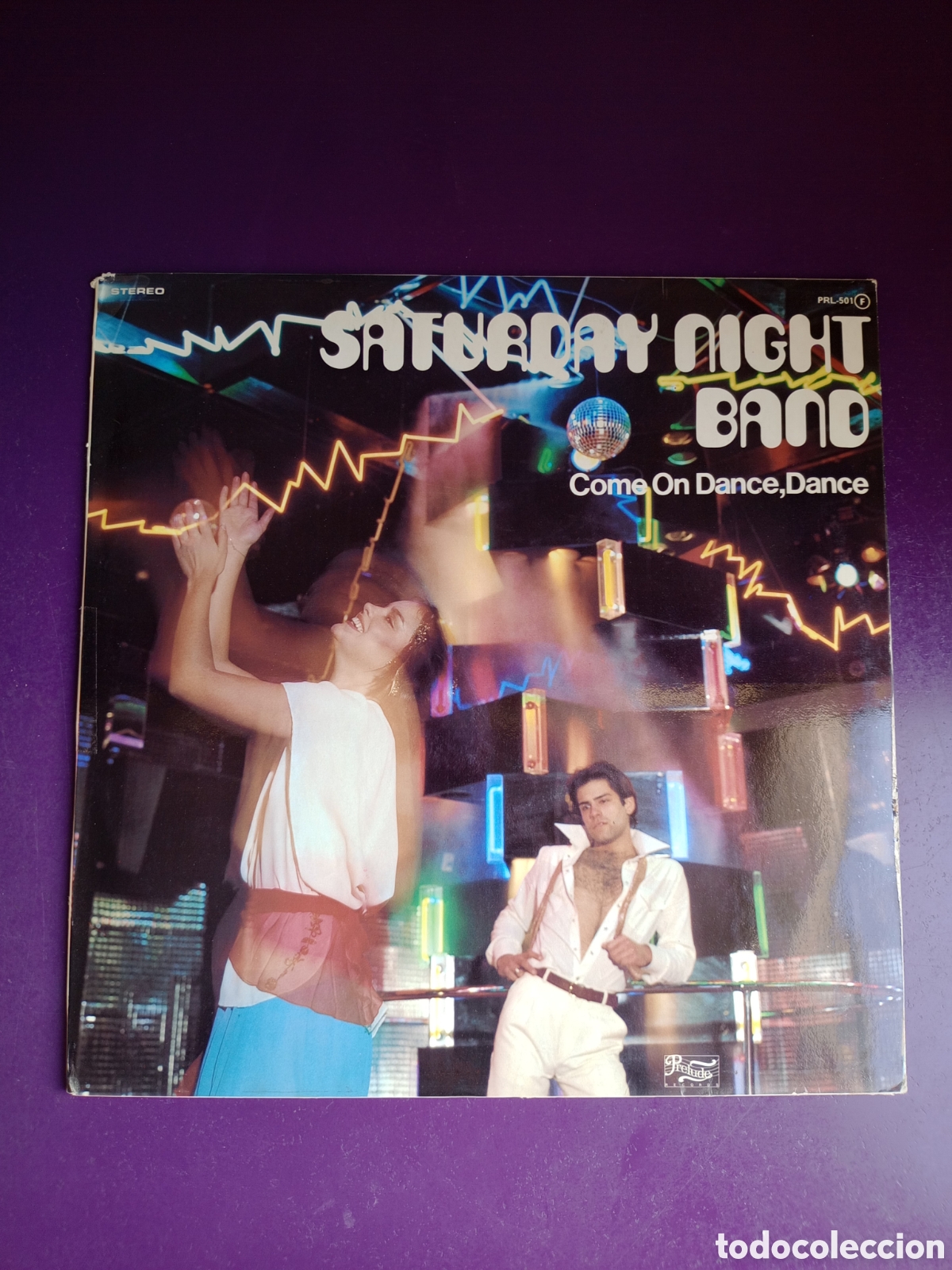 Discos de vinilo: Saturday Night Band &ndash; Come On Dance, Dance - LP PRELUDE ZAFIRO 1978 - DISCO FUNK 70'S