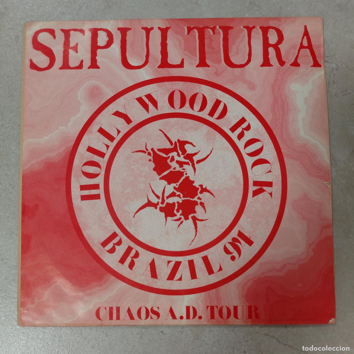 Discos de vinilo: Sepultura - Hollywood Rock Brazil '94 - Directo Records Vinile LP Raro