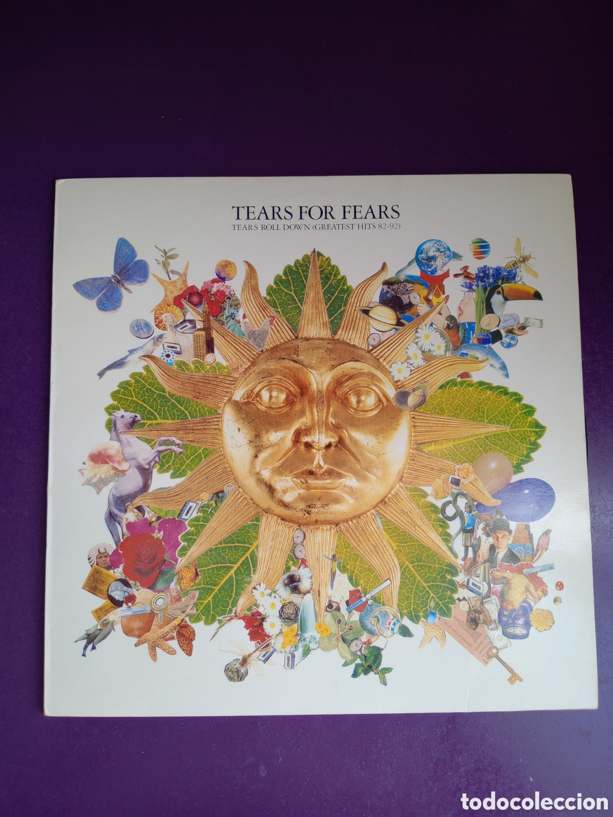 Discos de vinilo: Tears For Fears &lrm;&ndash; Tears Roll Down (Greatest Hits 82-92) - LP FONTANA 1992 - INDIE ROCK 80'S 90'S