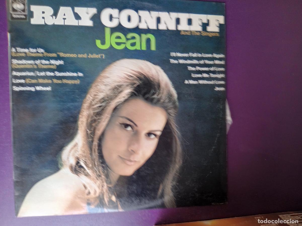 Discos de vinilo: Ray Conniff And The Singers &ndash; Jean - LP CBS 1970 - LOUNGE, EASY LISTENING, POP JAZZ