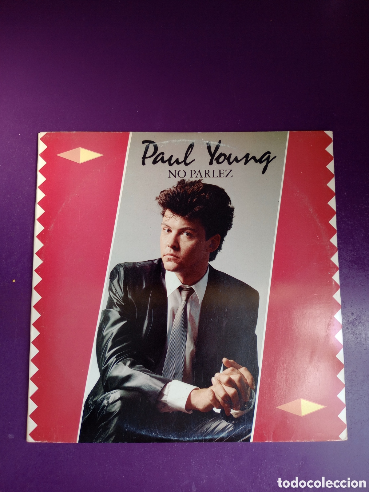 Discos de vinilo: PAUL YOUNG &ndash; NO PARLEZ - LP CBS 1983 - SIN APENAS USO EN VINILO, POP ROCK SOUL 80'S