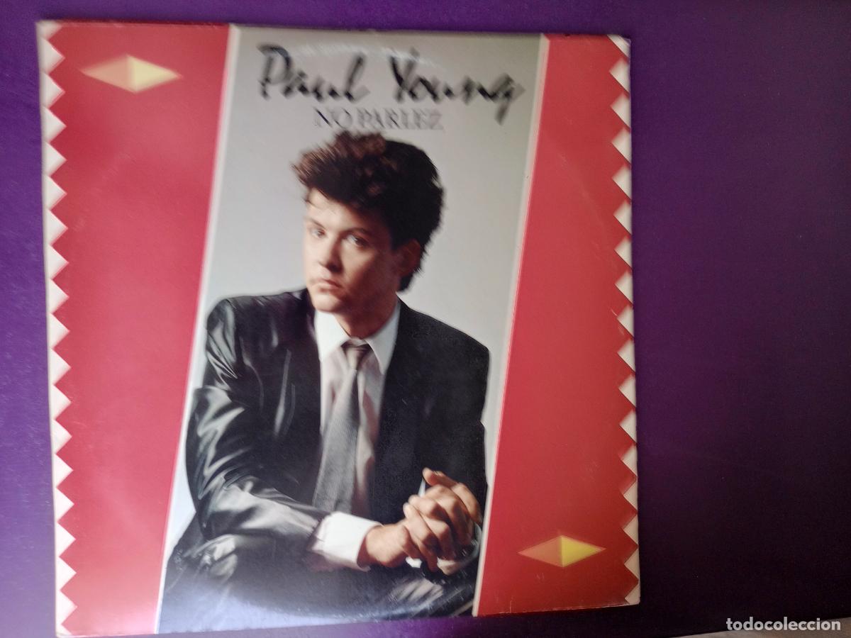Discos de vinilo: PAUL YOUNG &ndash; NO PARLEZ - LP CBS 1983 - SIN APENAS USO EN VINILO, POP ROCK SOUL 80'S