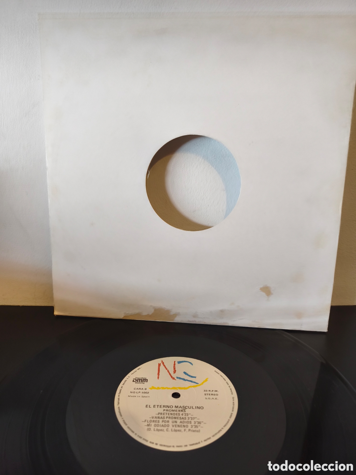 Discos de vinilo: El Eterno Masculino - Promesas - NC &ndash; NG-LP-1002 - Formato: Vinilo, LP, &Aacute;lbum, Est&eacute;reo - Espa&ntilde;a