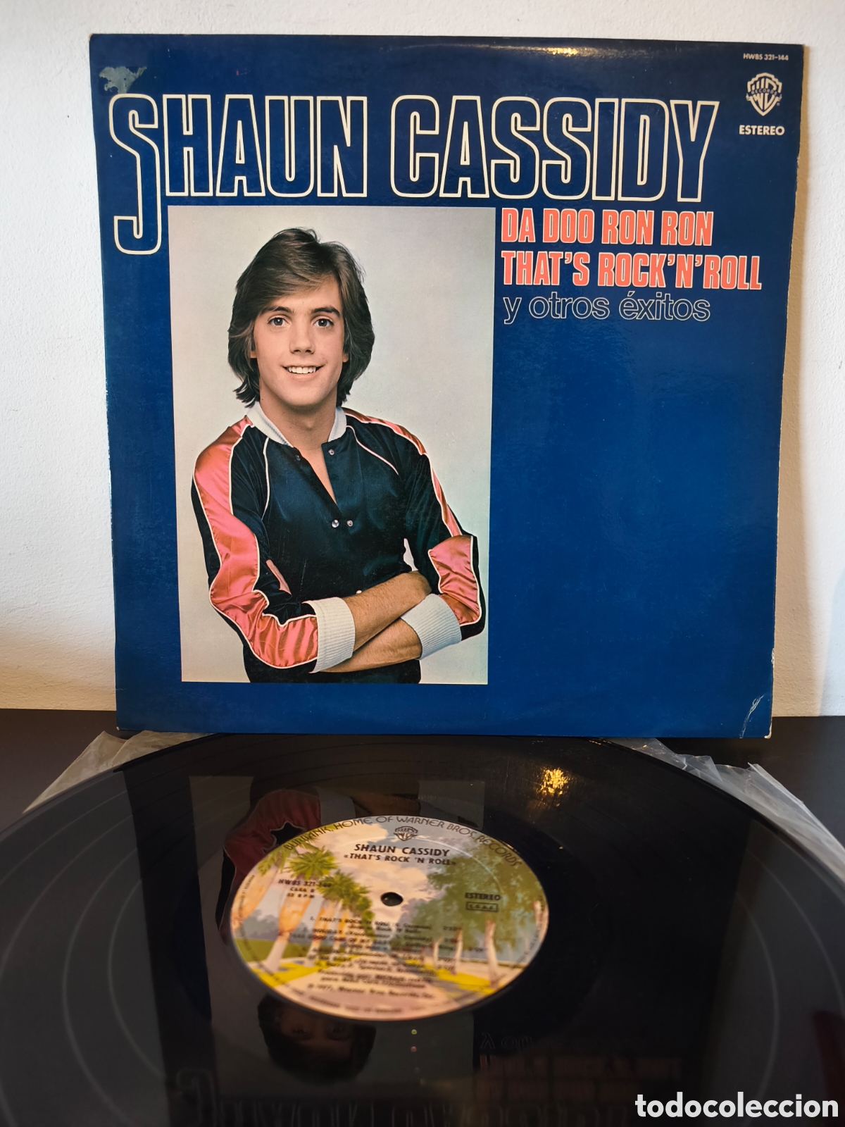 Discos de vinilo: Shaun Cassidy - That's Rock 'N' Roll - Warner Bros. Records &ndash; HWBS 321-144 : Vinilo, LP,
