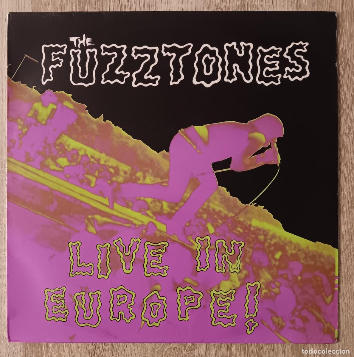 Discos de vinilo: DISCO DE VINILO LP THE FUZZTONES LIVE IN EUROPE DRO 1987