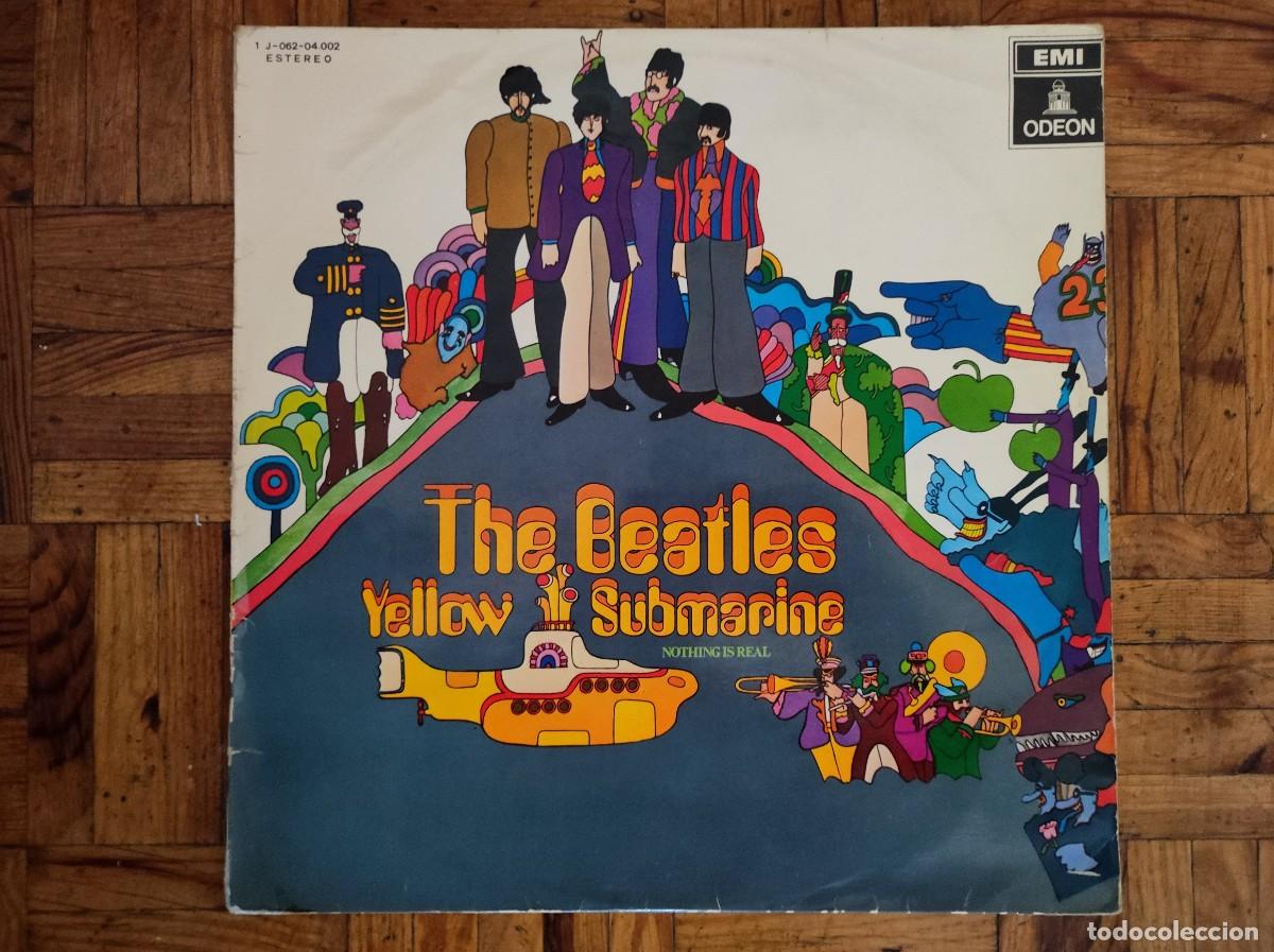 Discos de vinilo: The beatles - yellow submarine (lp 1969 - edici&oacute;n original espa&ntilde;ola odeon j-062-04.002)