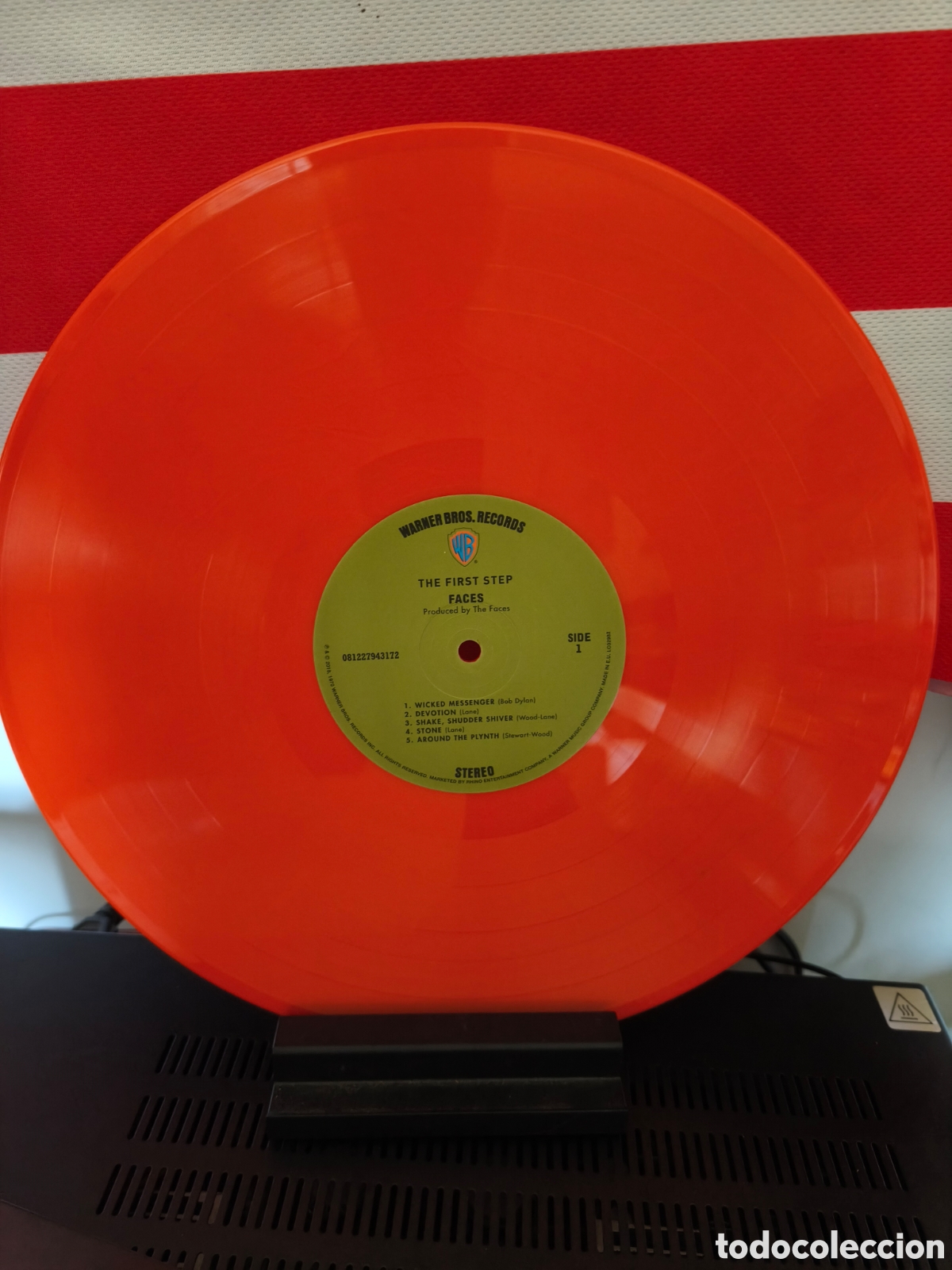 Discos de vinilo: Faces: Faces- Frist Step Lp 2016 Edici&oacute;n limitada - Foto 6