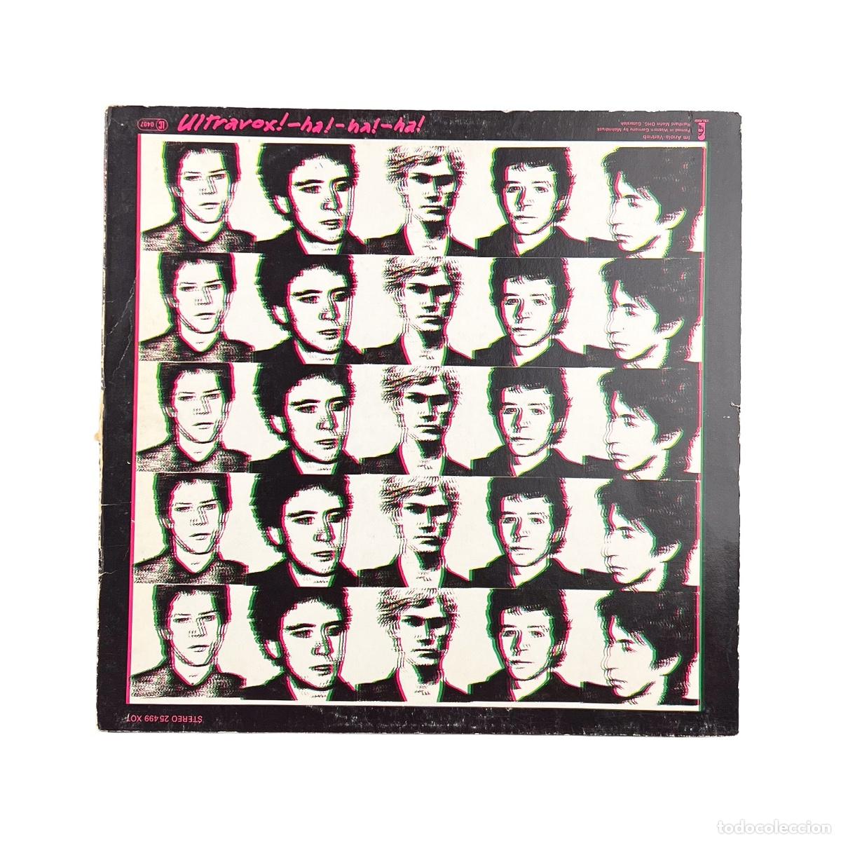 Discos de vinilo: LP. Ultravox. Ha!-Ha!-Ha! (VG/G+)