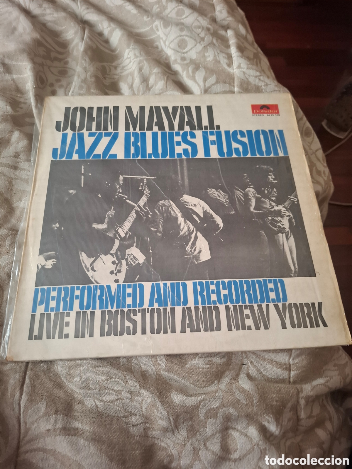 Discos de vinilo: John Mayall Jazz Blues Fusion live In Boston And New York