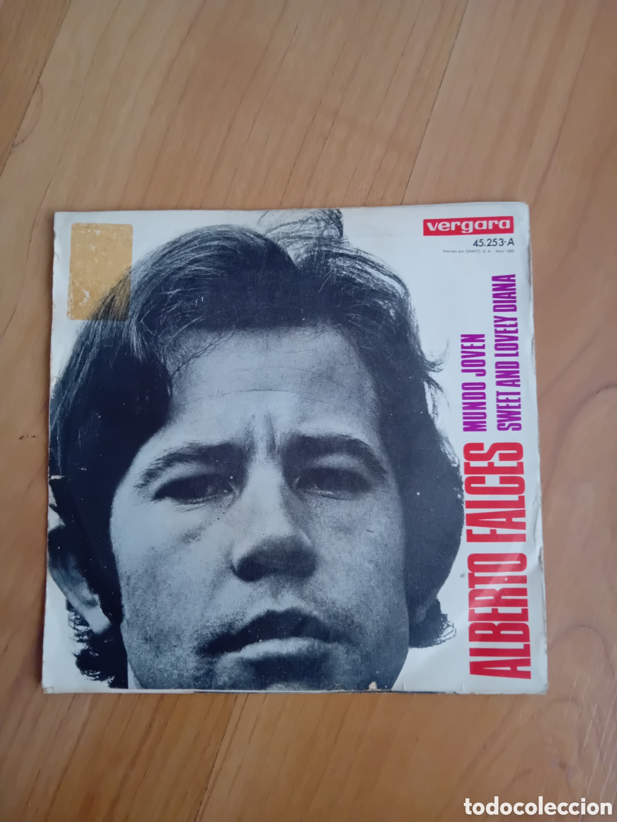 Discos de vinilo: ALBERTO FACES. MUNDO JOVEN - Foto 2