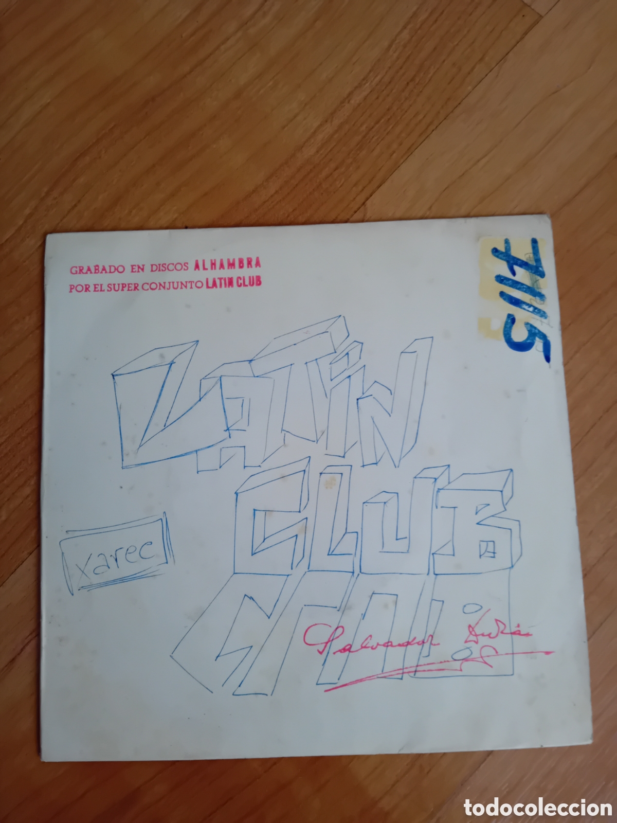 Discos de vinilo: LATIN CLUB. SALVADOR DURAN. ANGEL BLUES. BONGO BONGO. ESPIRITUAL. ANTINEA