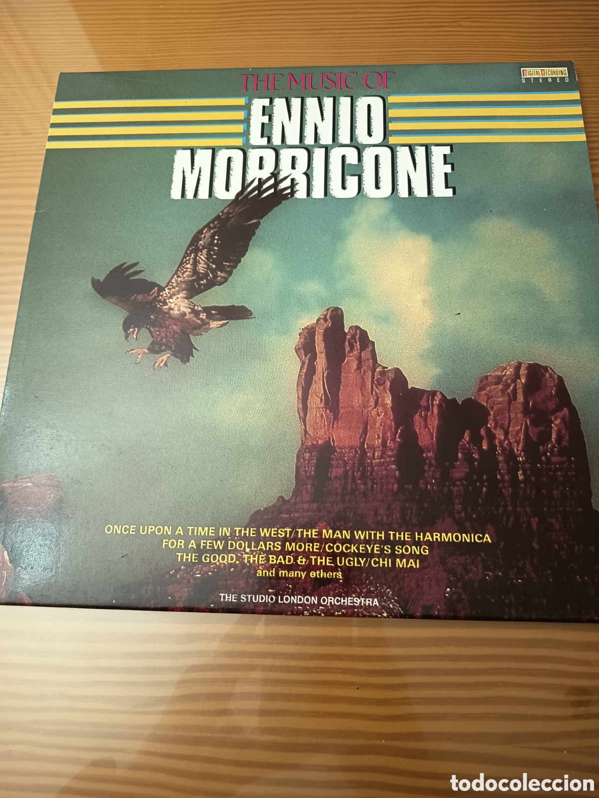 Discos de vinilo: Disco vinilo LP de Ennio Morricone &rdquo; The Music Of Ennio Morricone&rdquo; como nuevo
