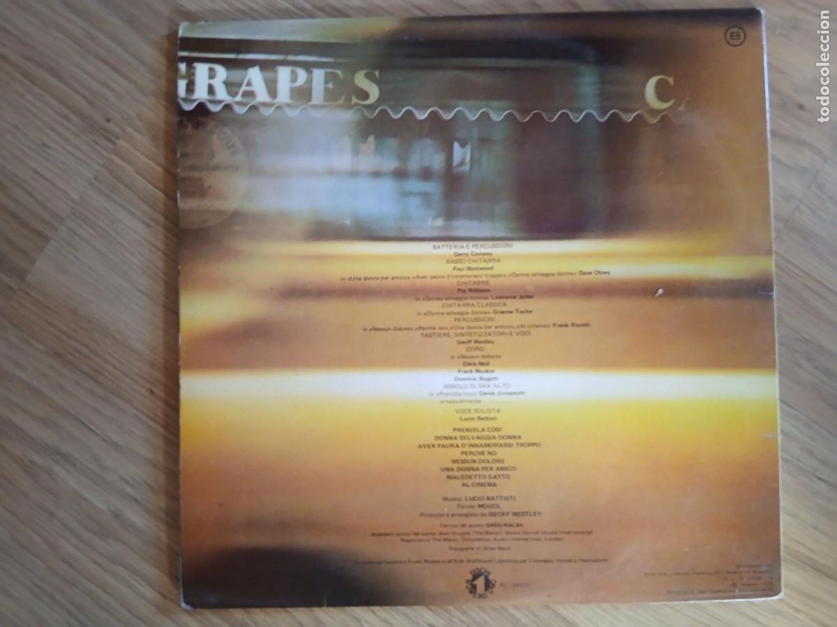 Discos de vinilo: Lucio Battisti - Una donna per amico - Foto 2