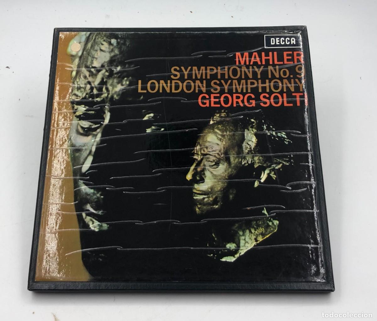 Vinyl-Schallplatten: MAHLER &ndash; SINFON&Iacute;A N&ordm; 9 &ndash; GEORG SOLTI &ndash; LONDON SYMPHONY ORCHESTRA &ndash; DECCA &ndash; 2 LP ESPA&Ntilde;A 1967