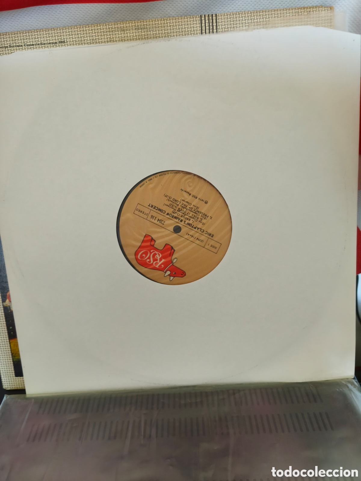 Discos de vinilo: Eric Calpton: Eric Claptons Rainbow Concert Lp 1973 - Foto 5