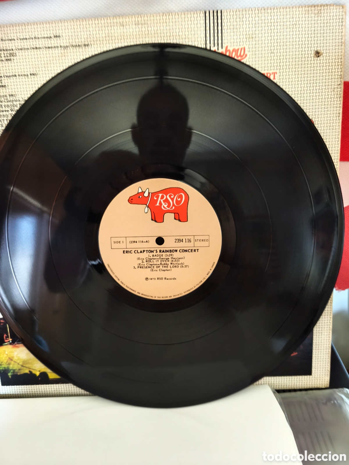 Discos de vinilo: Eric Calpton: Eric Claptons Rainbow Concert Lp 1973 - Foto 6