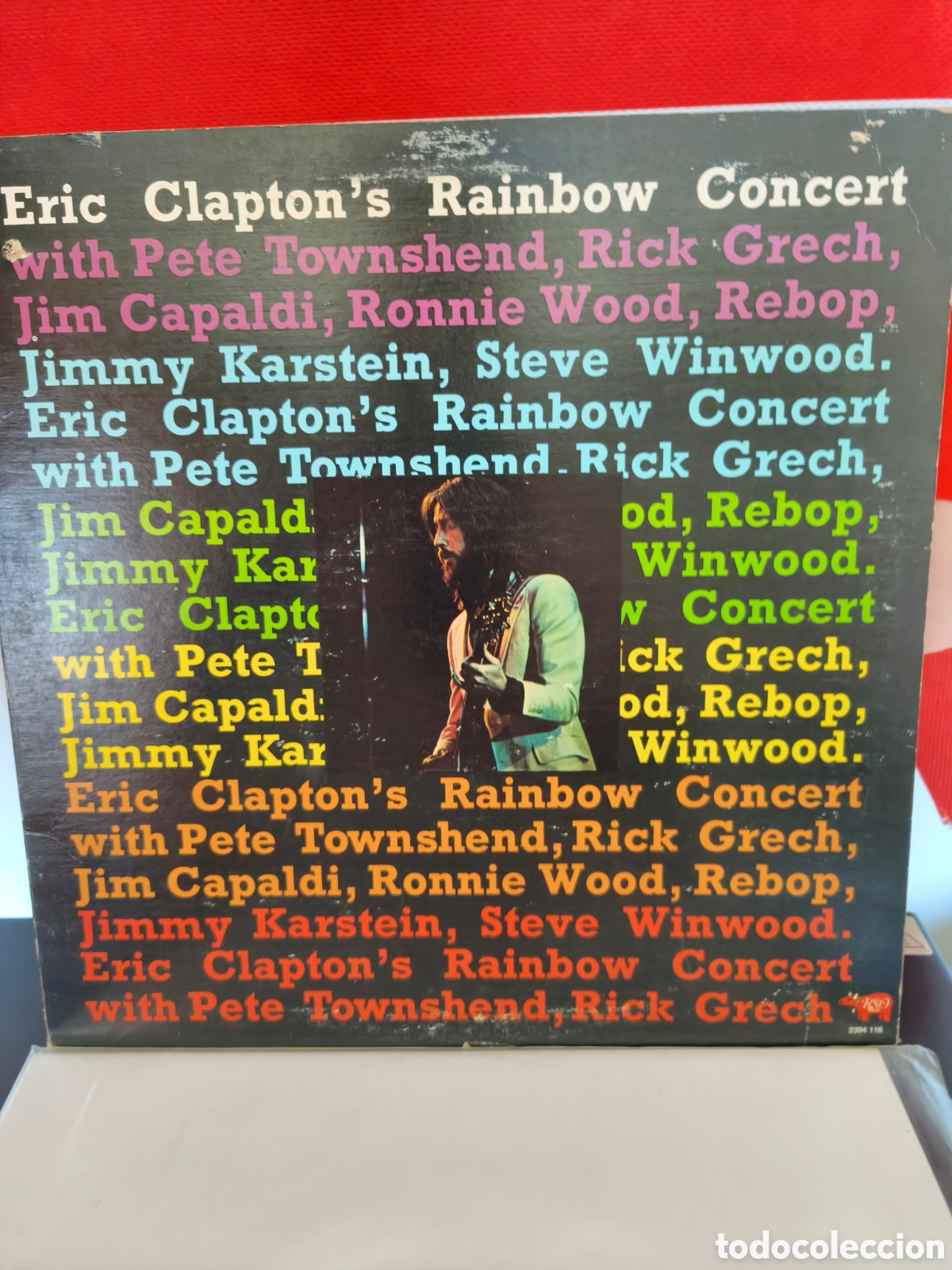 Discos de vinilo: Eric Calpton: Eric Clapton's Rainbow Concert Lp 1973