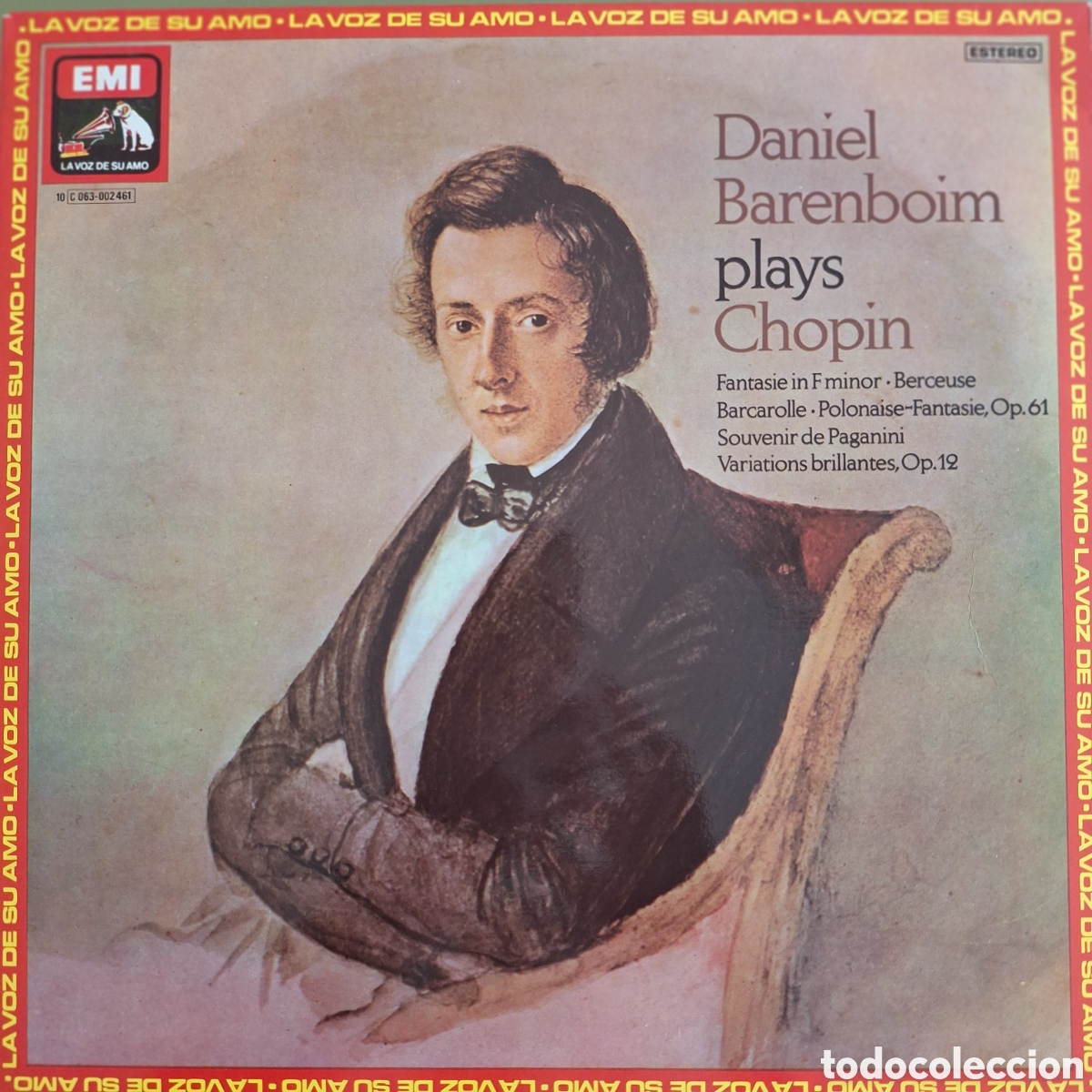 Discos de vinilo: Daniel Barenboim plays Chopin.
