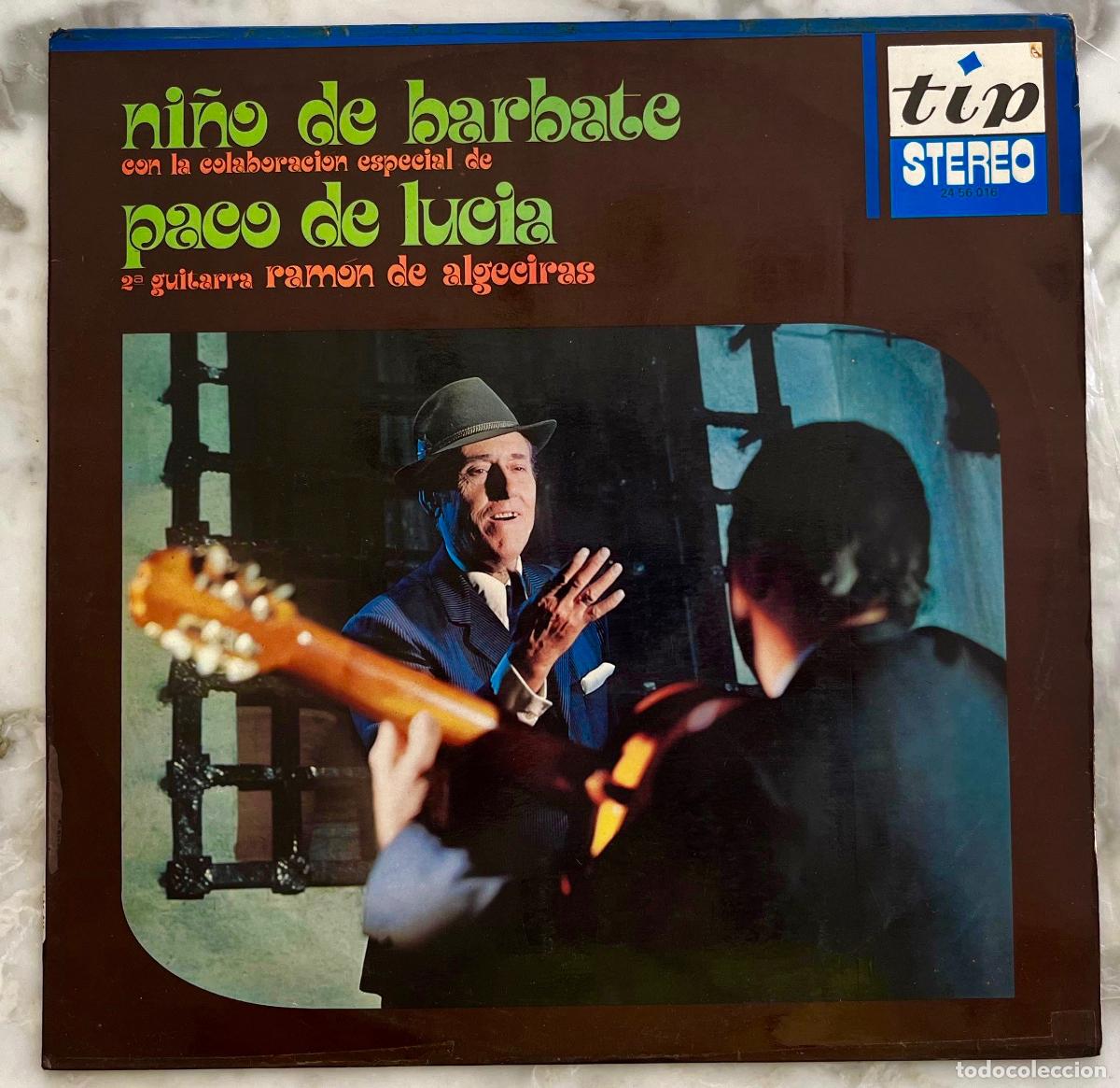 Discos de vinilo: NI&Ntilde;O DE BARBATE. CON PACO DE LUCIA Y RAMON DE ALGECIRAS. LP ORIGINAL ESPA&Ntilde;A 1971