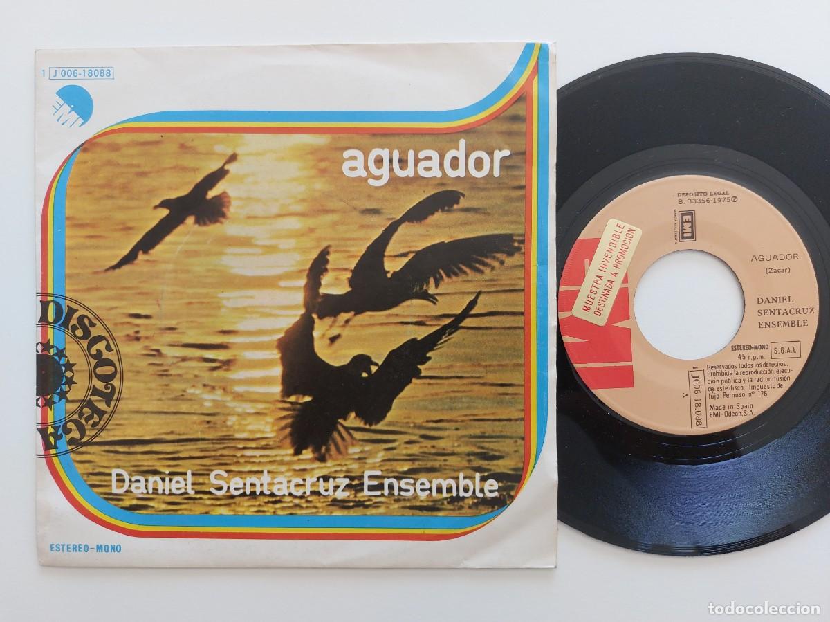 Discos de vinilo: DANIEL SANTACRUZ ENSEMBLE - 45 Spain - PROMO * MINT * AGUADOR