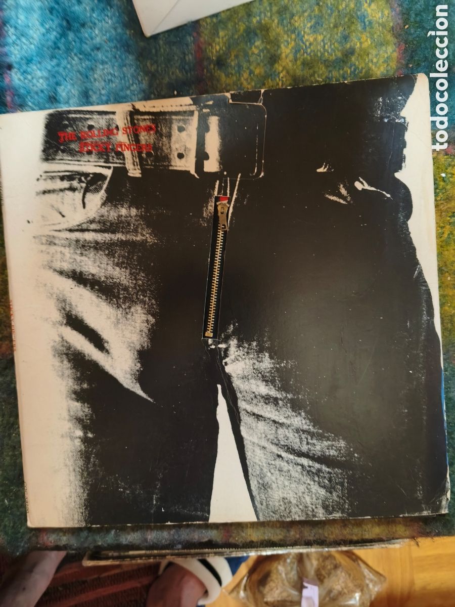 Discos de vinilo: The Rolling Stones:Sticky Fingers.Lp 1971 USA 1 Edici&oacute;n USA