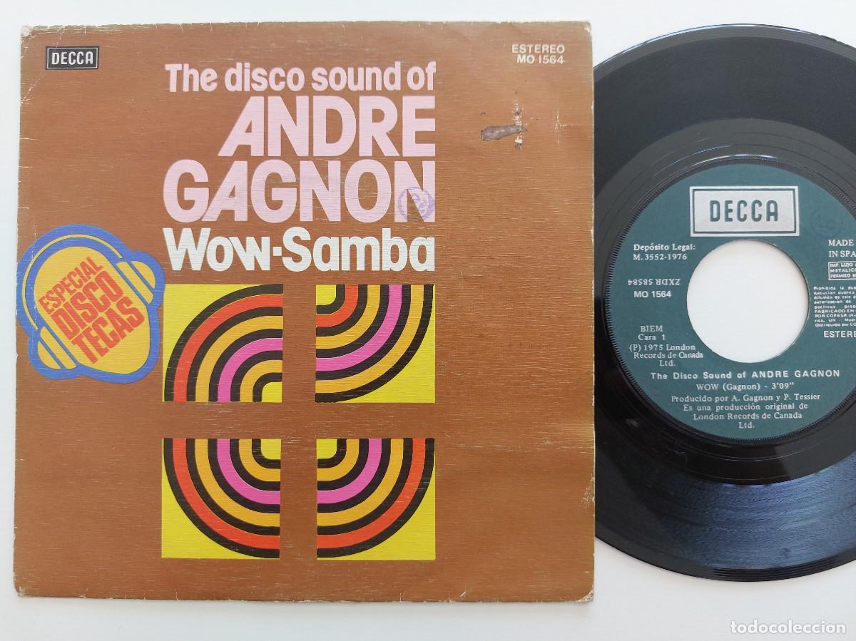 Discos de vinilo: ANDRE GAGNON - 45 Spain - MINT * WOW / SAMBA - Foto 1