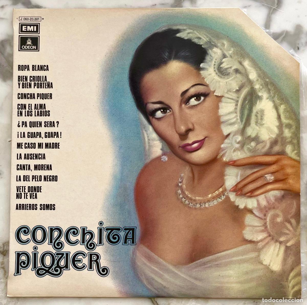 Discos de vinilo: CONCHITA PIQUER. ROPA BLANCA. ME CASO MI MADRE. LA AUSENCIA... LP ORIGINAL ESPA&Ntilde;A 1972