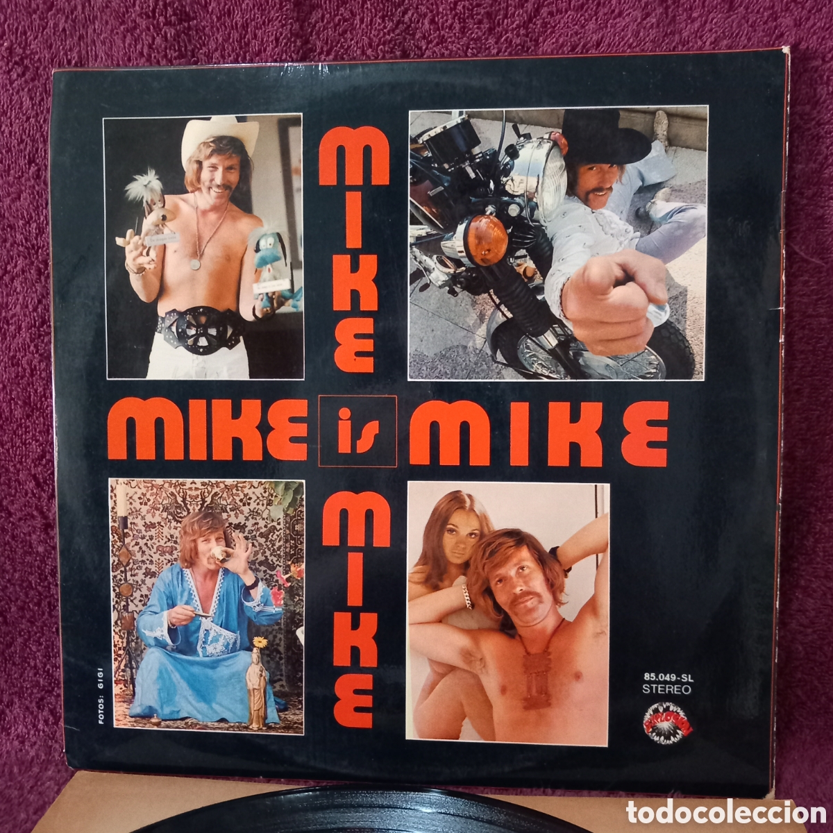 Disques de vinyle: LP ALBUM, MIKE KENNEDY:MIKE IS MIKE/EXPLOSION(1971 SPAIN/VINILO MUY POCAS SE&Ntilde;ALES)