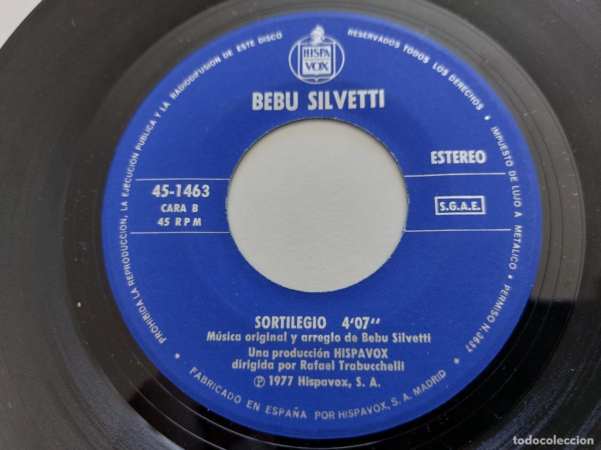 Discos de vinilo: BEBU SILVETTI - 45 Spain - MINT * LLUVIA DE PRIMAVERA - Foto 4