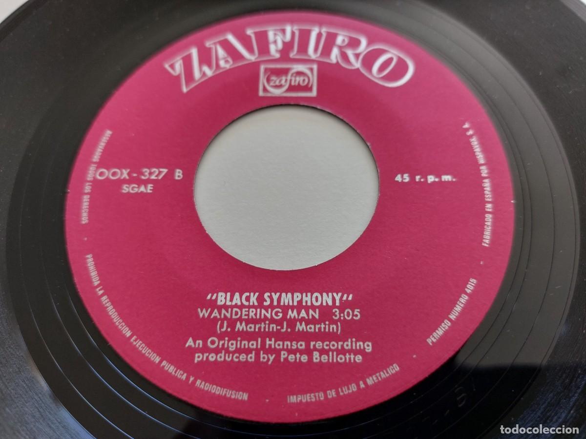 Discos de vinilo: BLACK SYMPHONY - 45 Spain - MINT * SHOOBEDOBEDOOPDOOPDE / WANDERING MAN - Foto 4