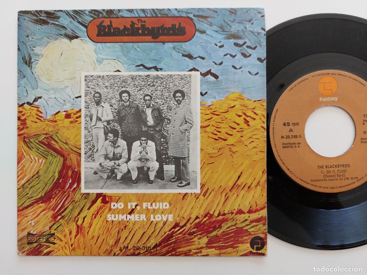 Discos de vinilo: BLACKBYRDS - 45 Spain - MINT * DO IT, FLUID / SUMMER LOVE