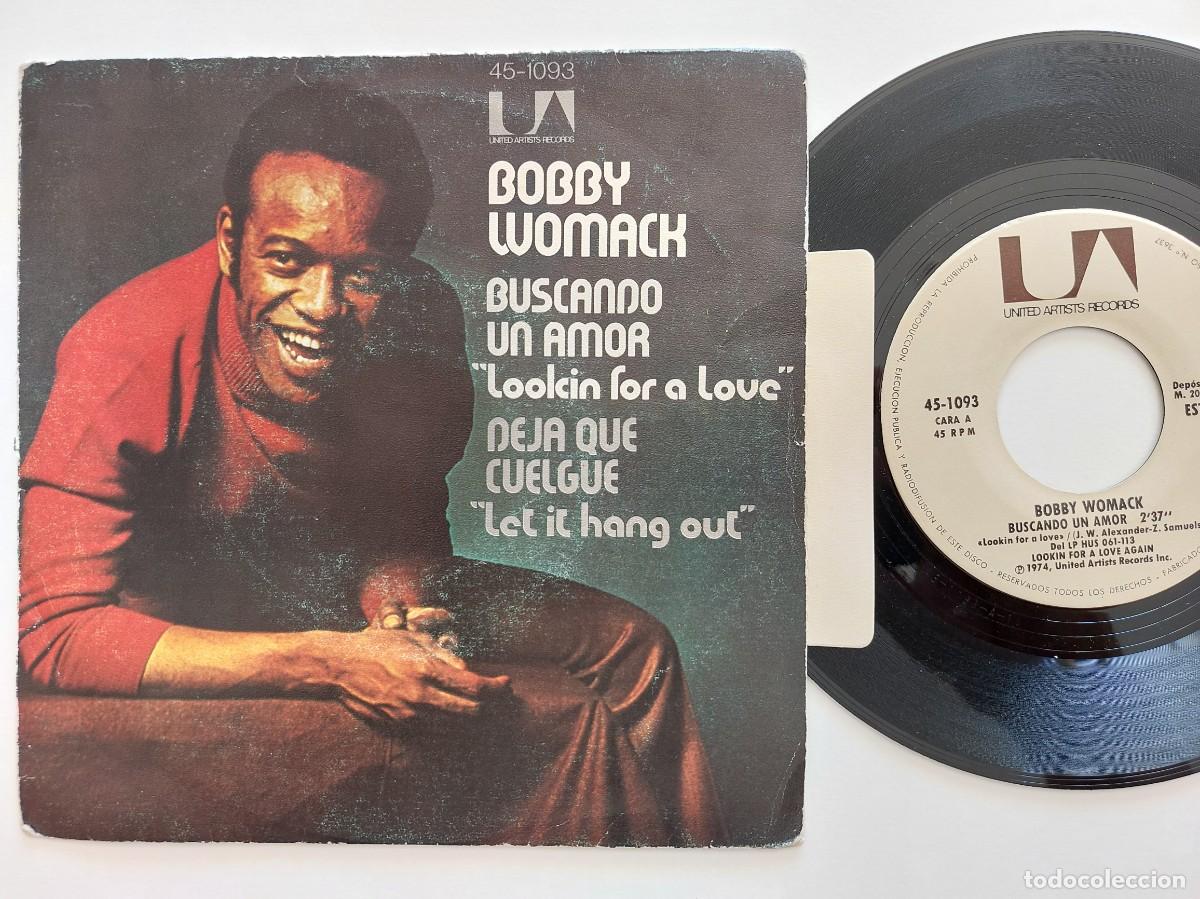 Discos de vinilo: BOBBY WOMACK - 45 Spain - VG * BUSCANDO UN AMOR
