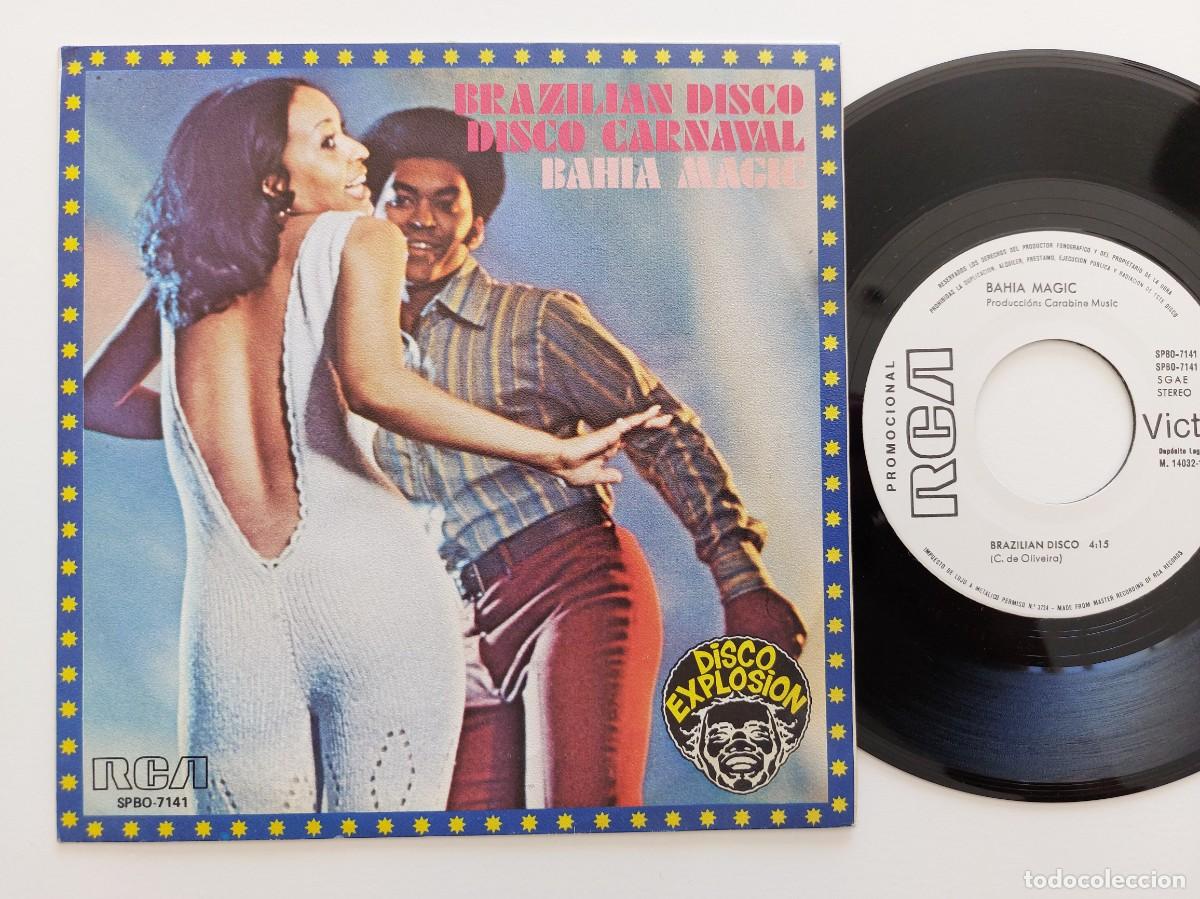 Discos de vinilo: BAHIA MAGIC - 45 Spain - PROMO * MINT * BRAZILIAN DISCO / DISCO CARNAVAL