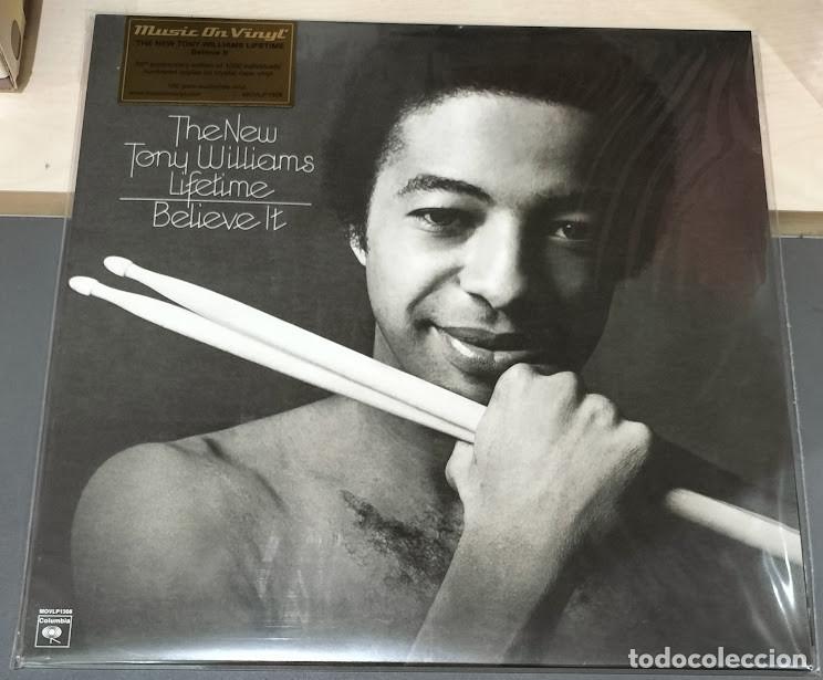 Discos de vinilo: Tony Williams - Believe It - LP Music on Vinyl 2025. Nuevo, precintado.