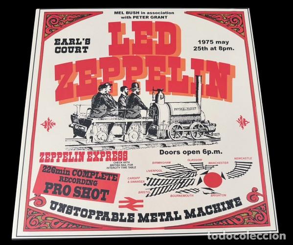 Discos de vinilo: Led Zeppelin &ndash; Unstoppable Metal Machine - Earl's Court May 25th, 1975 5 LP