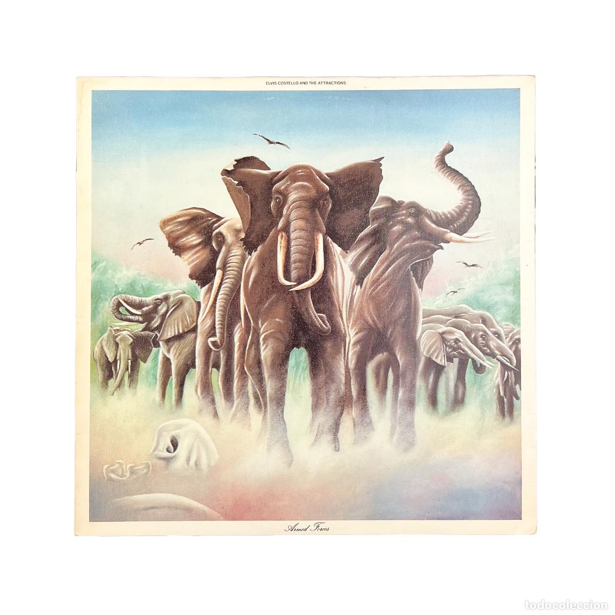 Discos de vinilo: LP. Elvis Costello & The Attractions. Armed Forces (VG/VG+)