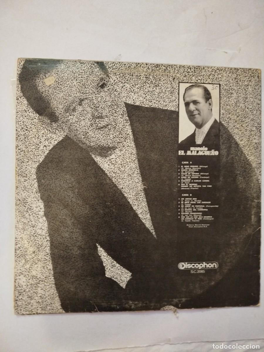 Discos de vinilo: Manolo el malague&ntilde;o . - Foto 2