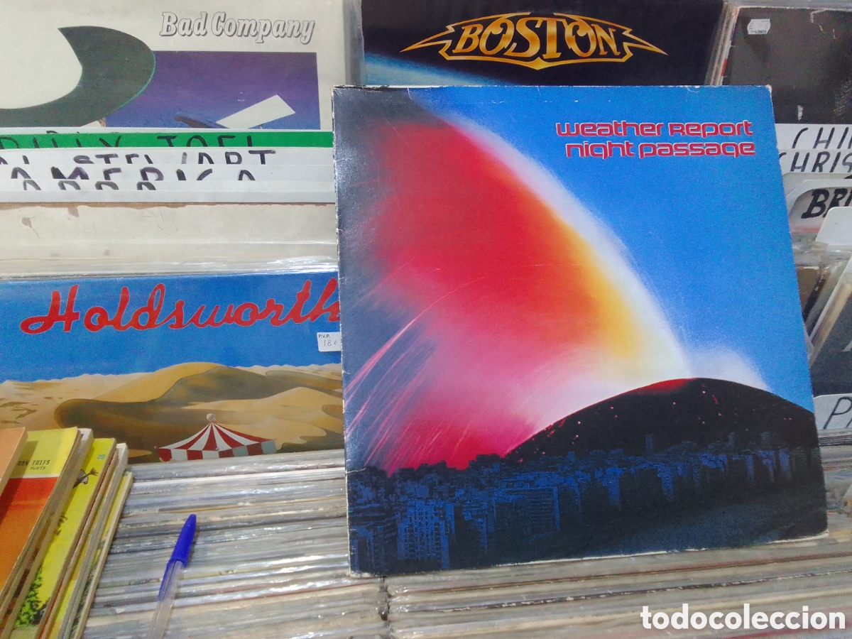 Discos de vinilo: Night passage, weather report