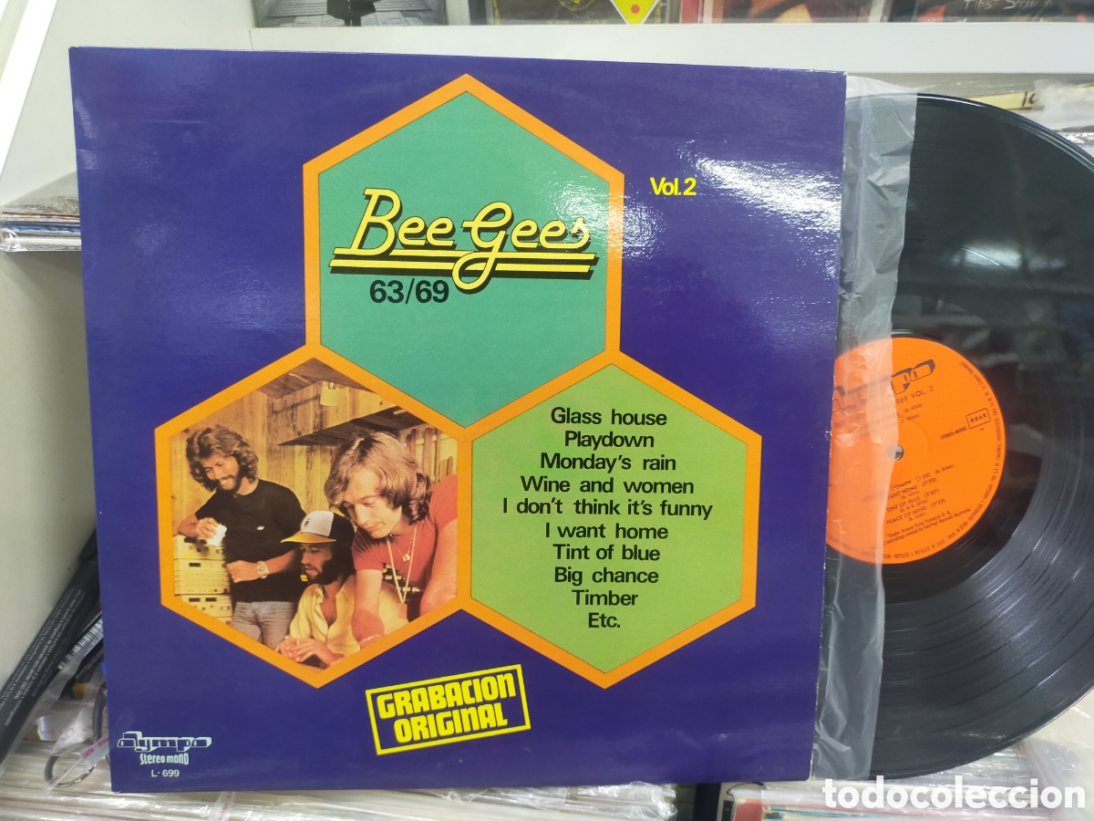 Discos de vinilo: Bee gees LP 63/69 vol.2 Espa&ntilde;a 1969